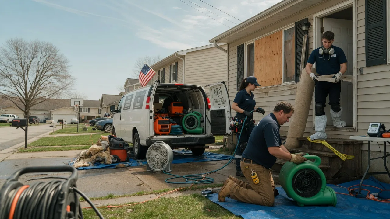 Water Damage Restoration in Bulpitt, IL near me